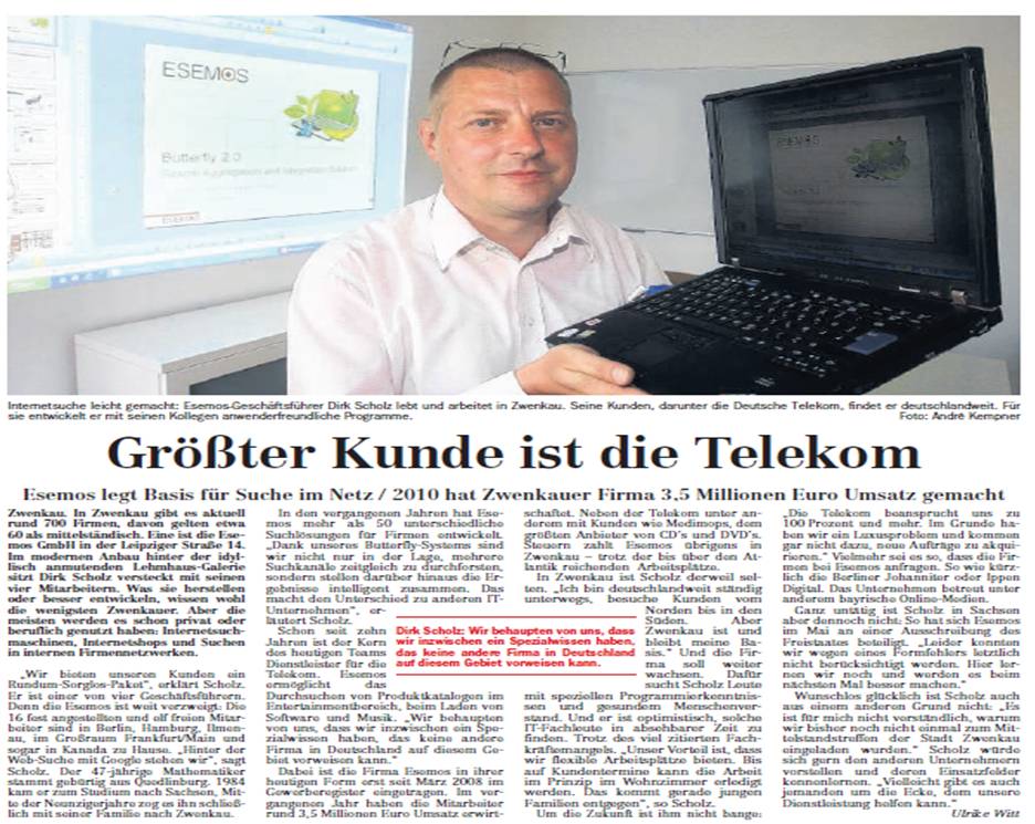September 2011 LVZ Artikel